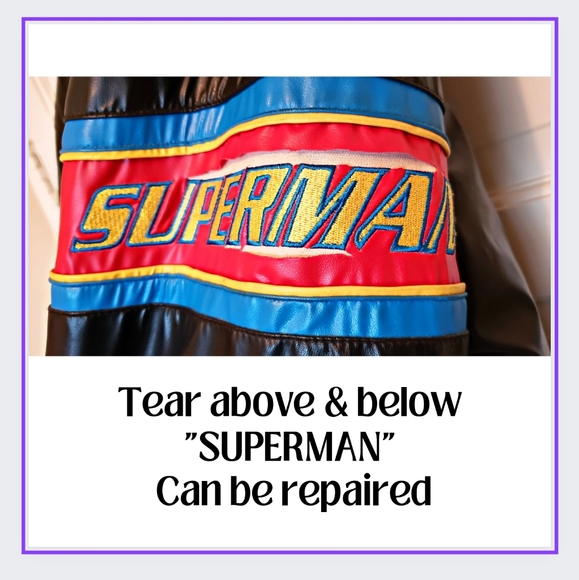 🔥VINTAGE SUPERMAN JACKET-FINAL - Picture 9 of 16